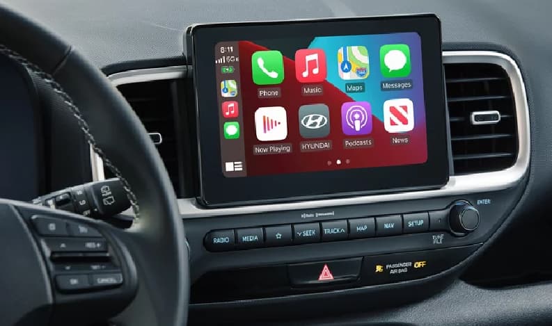 Navegación con pantalla táctil